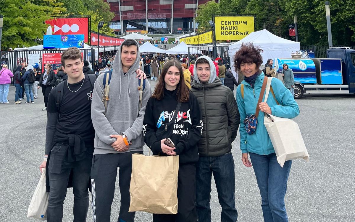 Elevii clujeni cuceresc Varșovia. O experiență științifico-fun-realistică la Science Picnic 2025 | Foto:  Liceul Teoretic Brassai Sámuel Elméleti Líceum