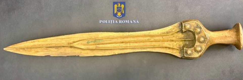 O sabie de patrimoniu veche de circa 3.500 de ani