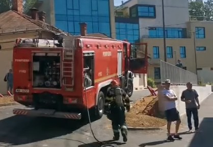 Un incendiu izbucnit