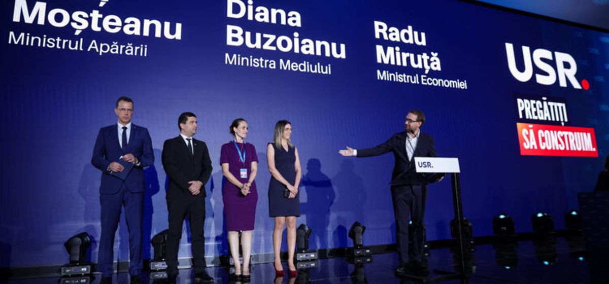 Cine sunt miniștrii propuși de USR? | Foto: USR