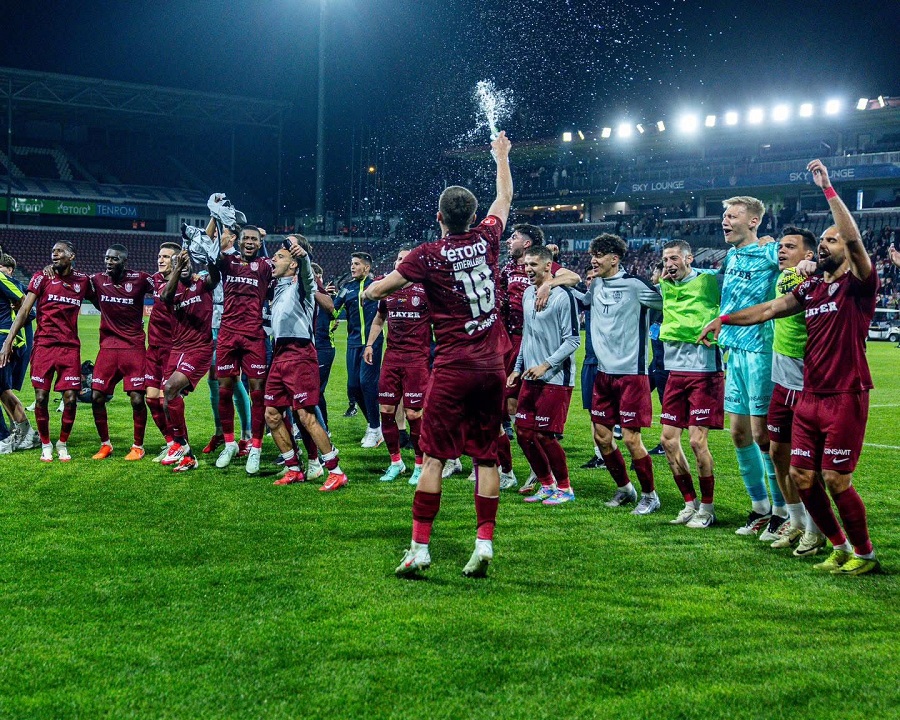 CFR Cluj a plecat în cantonamentul din Austria. Meciuri tari pentru echipa lui Dan Petrescu înainte de SuperCupa României| Foto: Fotbal Club CFR 1907 Cluj - Facebook