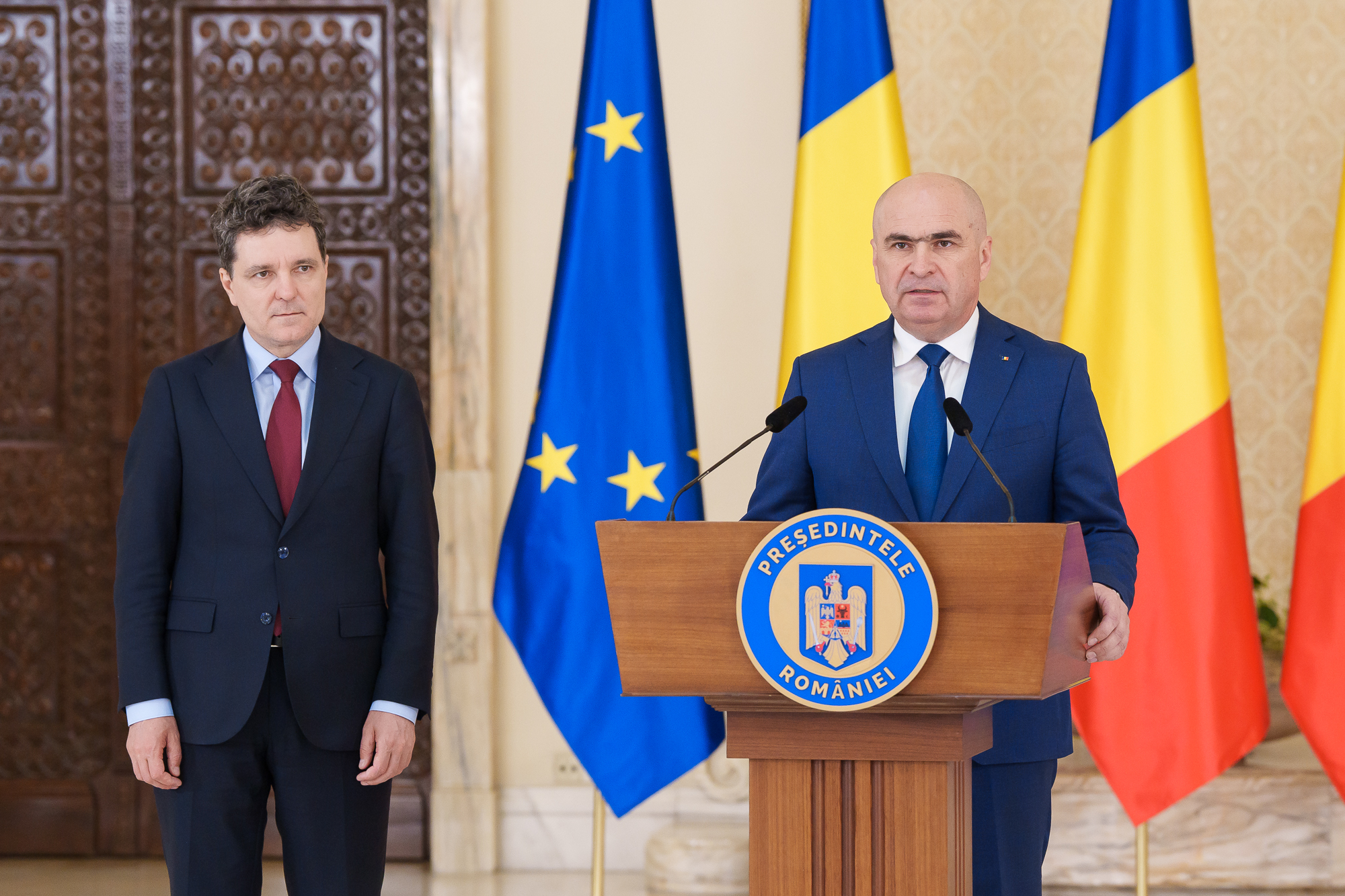 Membrii Guvernului Bolojan au depus jurământul de învestitură|Foto: presidency