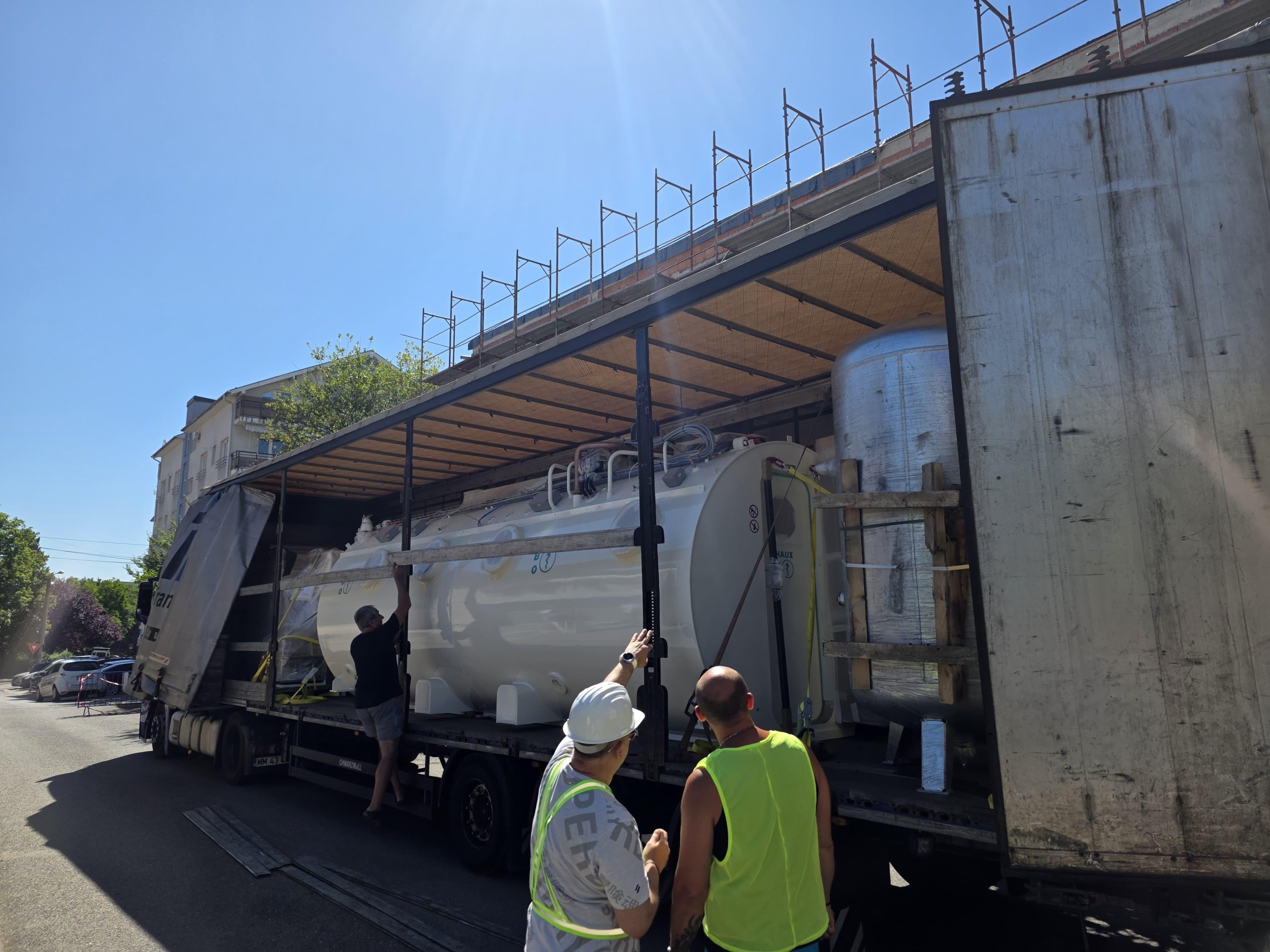 Prima cameră hiperbară din dotarea unui spital public din România a fost livrată la Spitalul de Recuperare din Cluj-Napoca | Foto: Consiliul Județean Cluj 