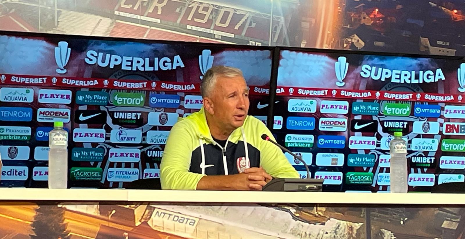 Înfrângerea suferită de CFR Cluj în Supercupa României l-a afectat vizibil pe antrenorul Dan Petrescu.     | Foto: Sergiu CRĂCIUN- monitorulcj.ro