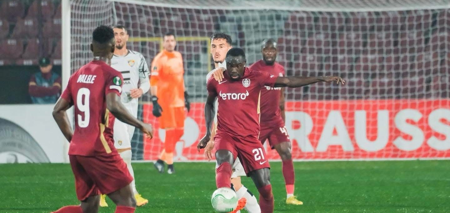 Nana Boateng a marcat golul victoriei în meciul cu Ballkani