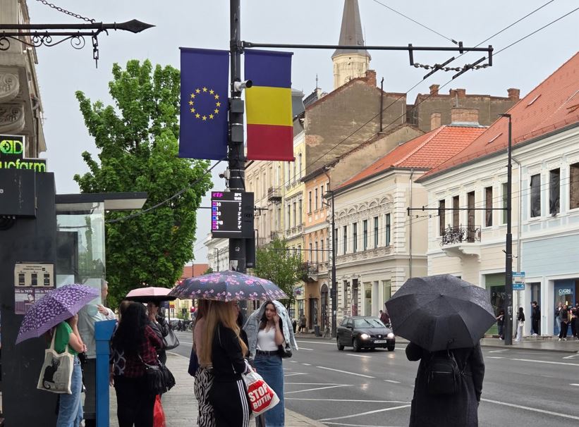 Cod galben de vijelii și grindină în județul Cluj | Foto: monitorulcj.ro
