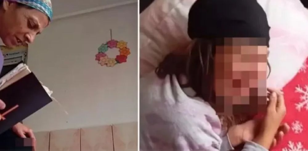 Fetița supusă unui ritual de exorcizare de către mamă