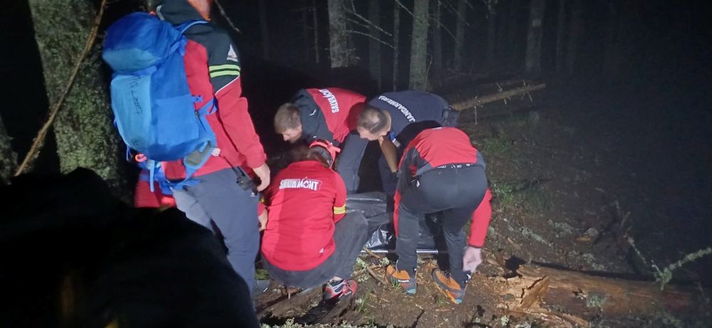 Tragedie la un maraton din Bucovina| Foto: Departamentul pentru Situaţii de Urgenţă - Facebook