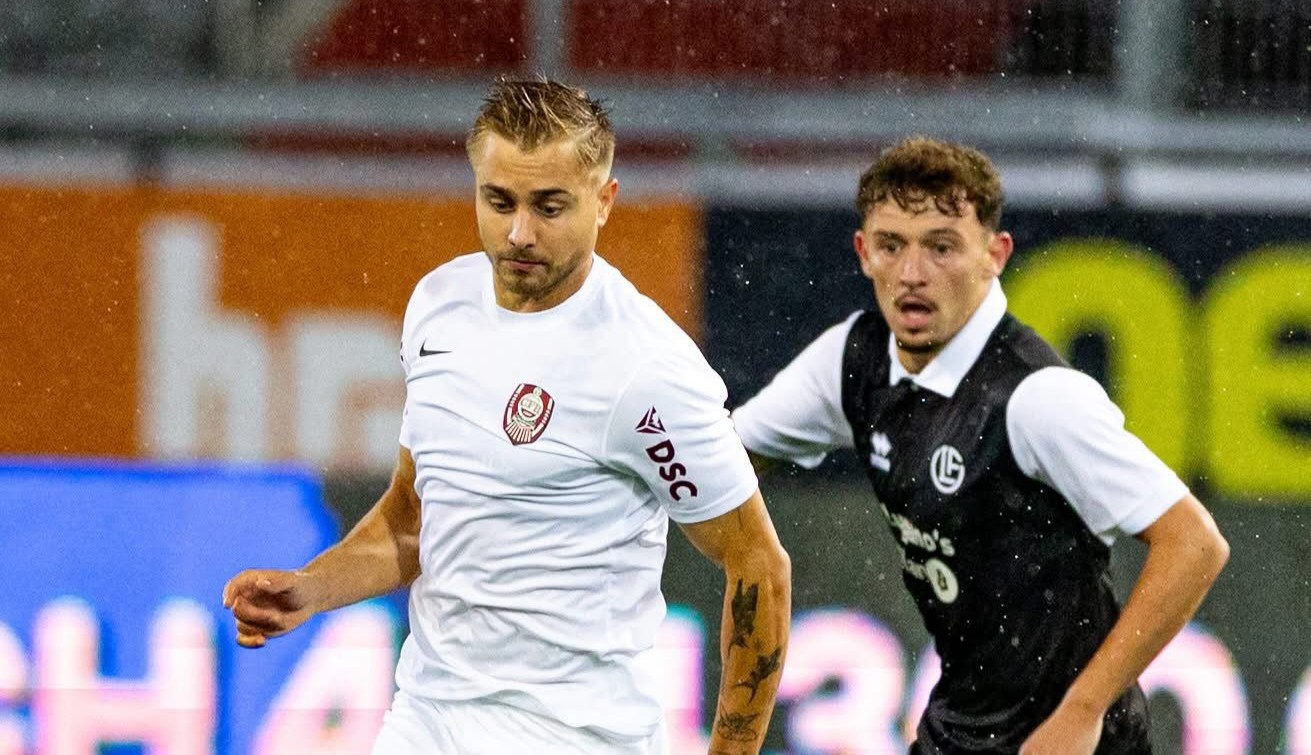 Bosec a fost unul dintre cei mai buni jucători ai CFR-ului la retur | Foto: CFR 1907 Cluj Facebook