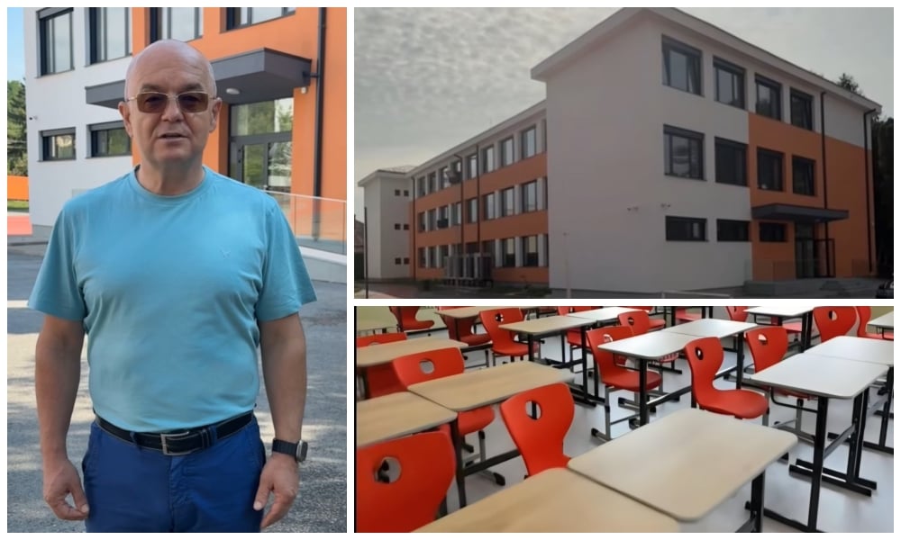 Spațiu modern de studiu pentru elevii Liceului „Onisifor Ghibu”. Boc: „Se poate și așa!” |Foto: Emil Boc - Facebook