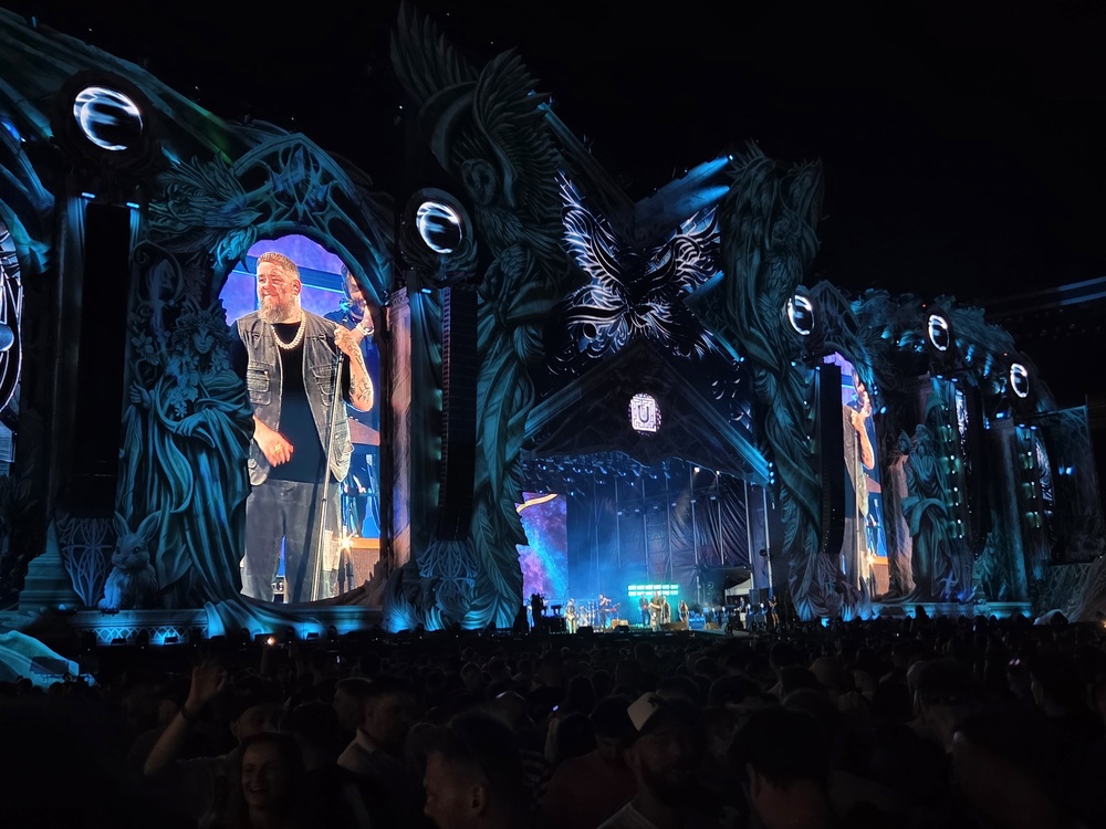 Rag'n'Bone Man pe scena principală a festivalului UNTOLD | Foto: Eliza Lucaciu