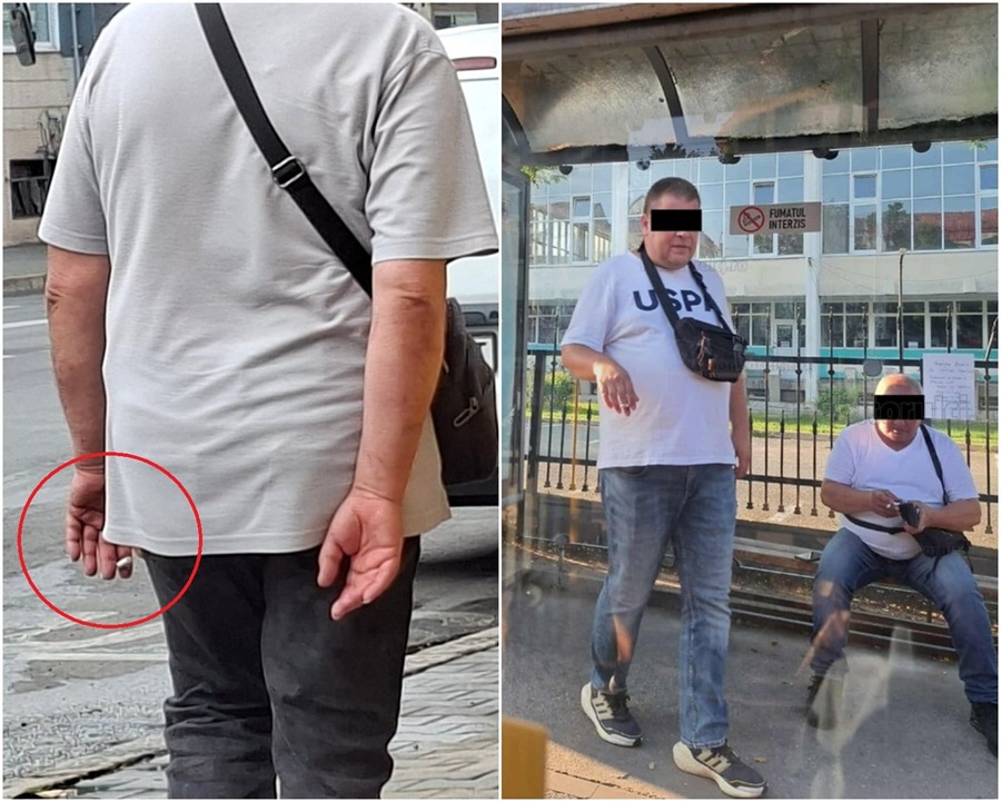Clujenii nu s-au obișnuit încă cu noile prevederi care interzic fumatul în stațiile de transport și în parcuri |Foto 1 cititor monitorulcj.ro