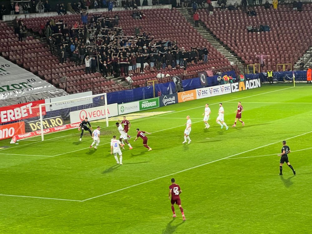 CFR a remizat pe teren propriu cu FCSB