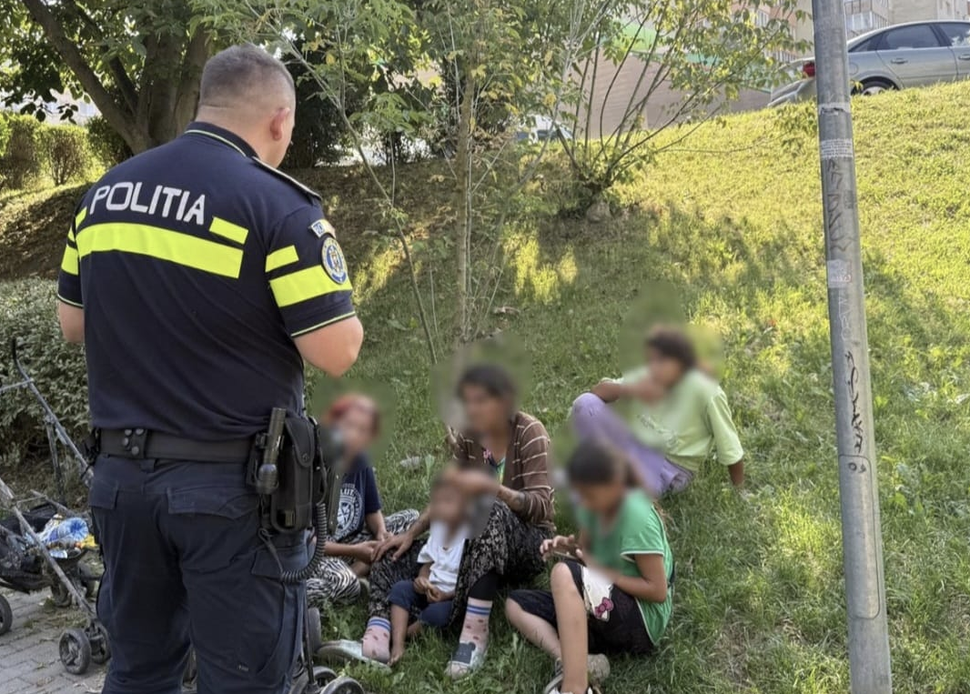 Zeci de cerșetori și oameni fără adăpost au fost legitimați în timpul unei razii în Cluj-Napoca | Foto: IPJ Cluj