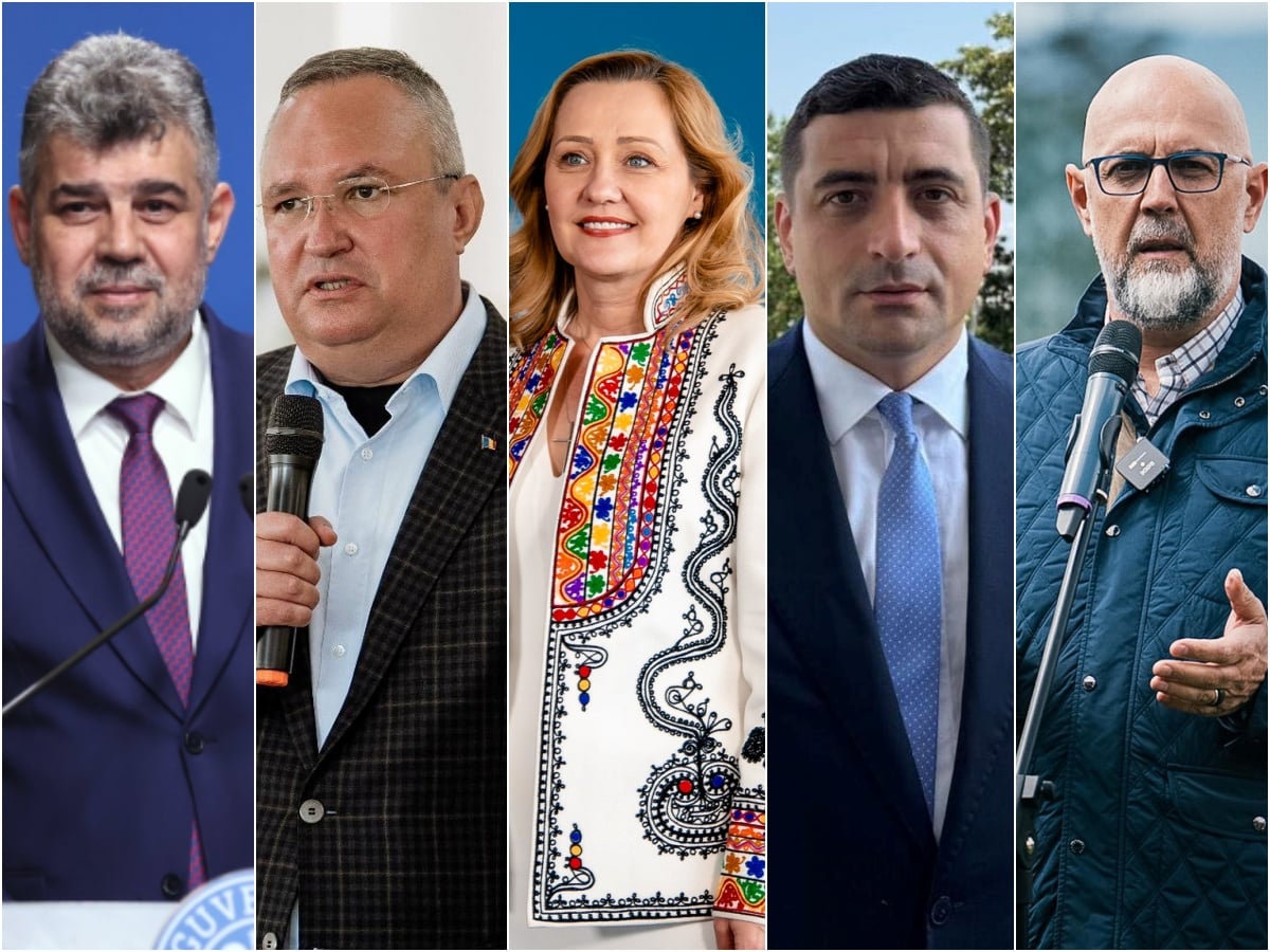 Partidele politice din România au cheltuit peste 1 miliard de lei anul trecut | Foto: Colaj monitorulcj.ro / Facebook: Marcel Ciolacu