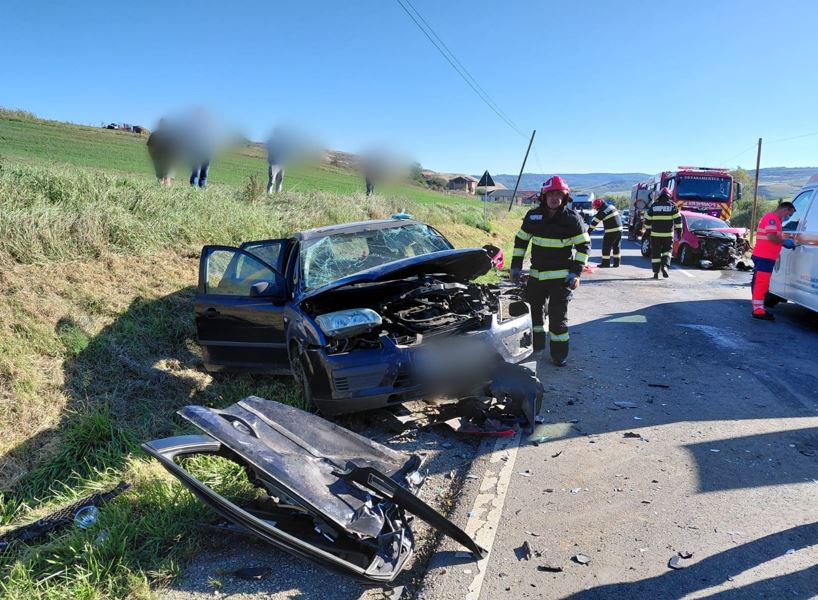 Accident rutier cu victime în Corpadea: Femeie rănită