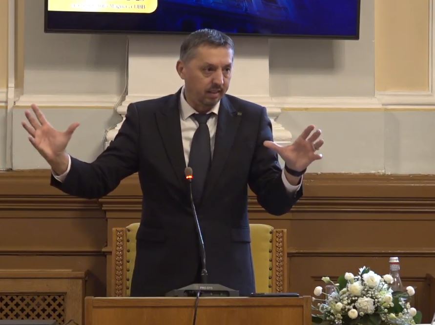 Daniel David cere un pact pentru Educație|Foto: Universitatea Babeș-Bolyai - Facebook