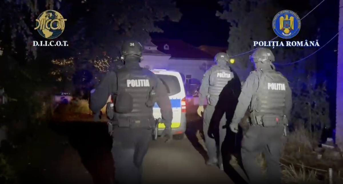 DIICOT a efectuat zeci de percheziții în Cluj și mai multe județe din România | Foto: Captură video