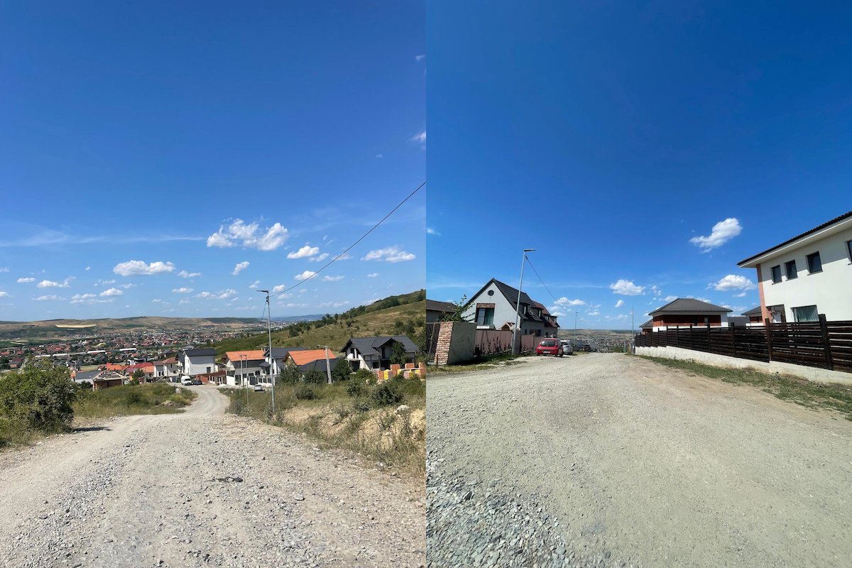 Modernizarea străzii Fântânele din Dezmir