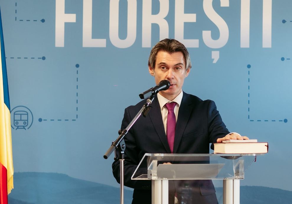 Consilierul local din Florești Daniel Meze