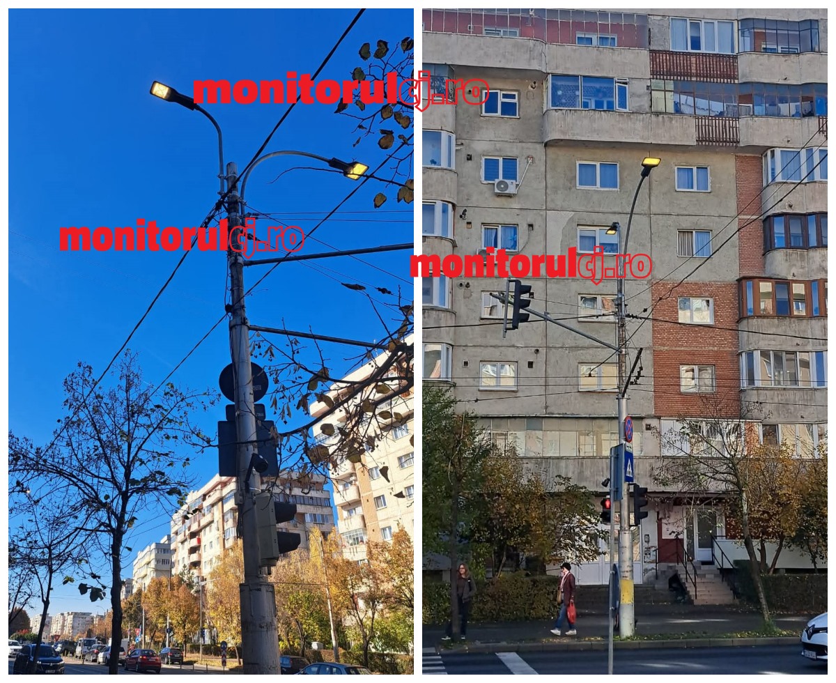 Lumina a fost aprinsă pe timpul zilei cartietul Mănăstur din Cluj-Napoca
