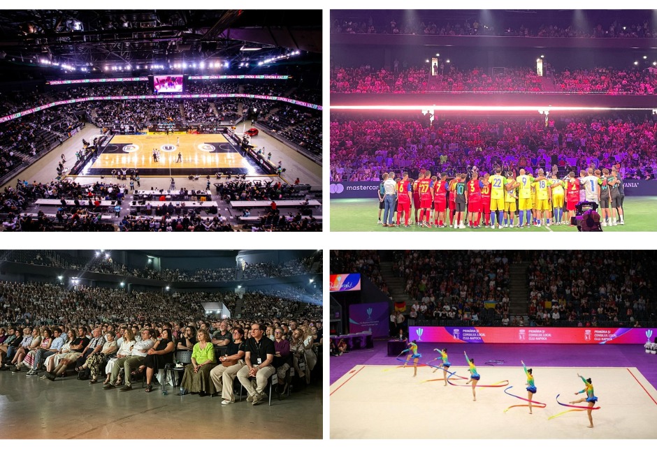 BT Arena a găzduit atât eveniemente sportive