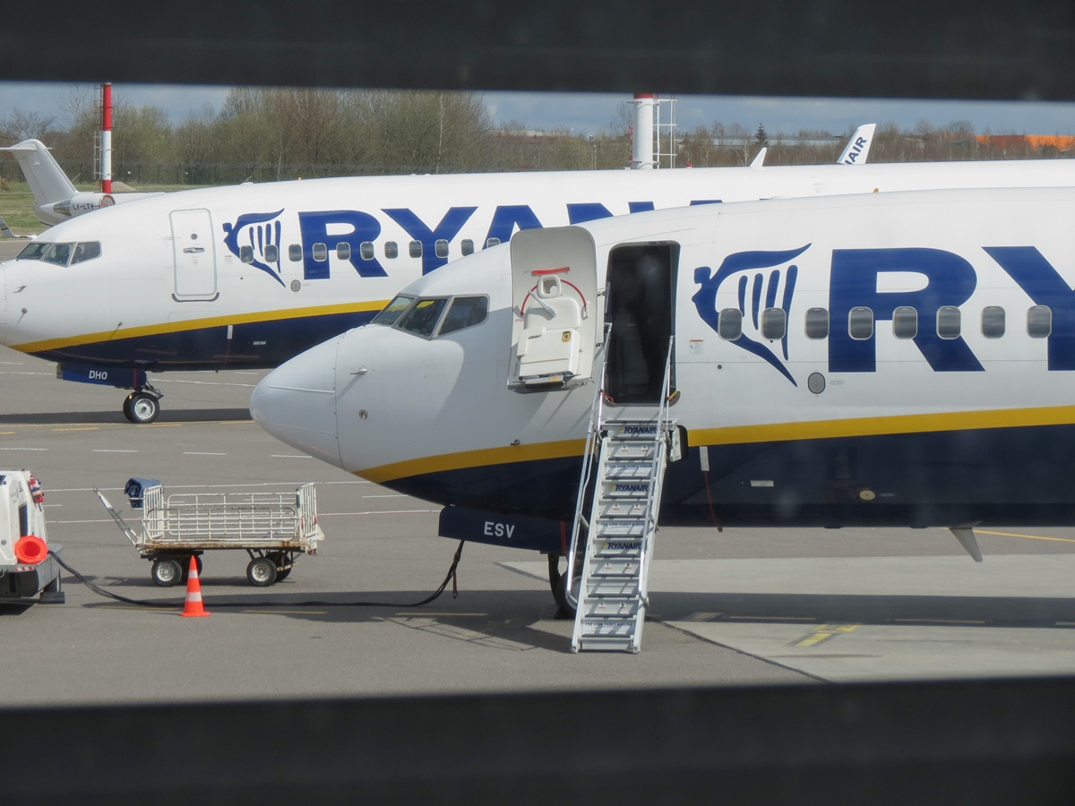 Un avion Ryanair
