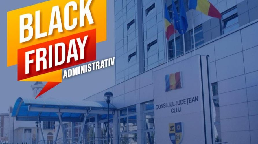 Campania de „Black Friday” a Consiliului Județean Cluj