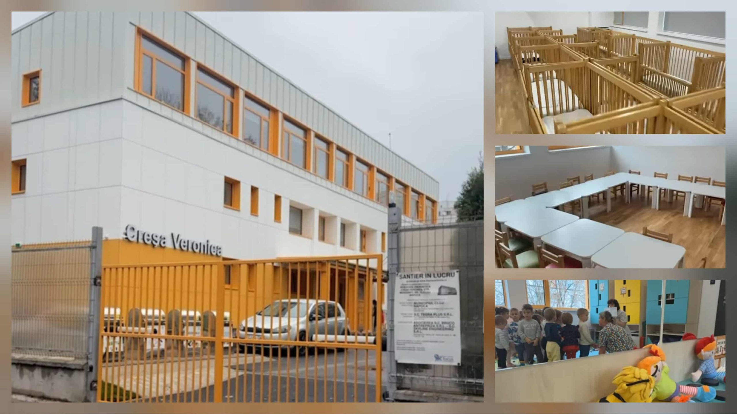O nouă creșă modernizată în cartierul Mănăștur: 110 copii vor beneficia de condiții moderne de studiu|Foto: Emil Boc - Facebook