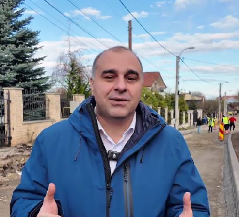 Lucrările de pe strada Arțarului