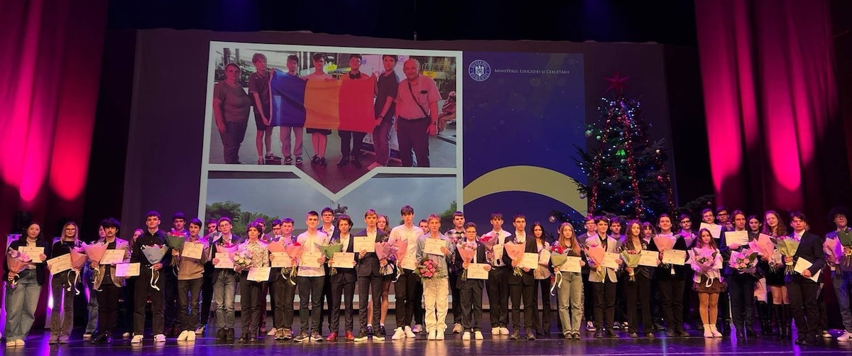 Nouă elevi clujeni au fost premiați pentru rezultatele extraordinare obținute la olimpiade internaționale în 2025 | Foto: IȘJ Cluj
