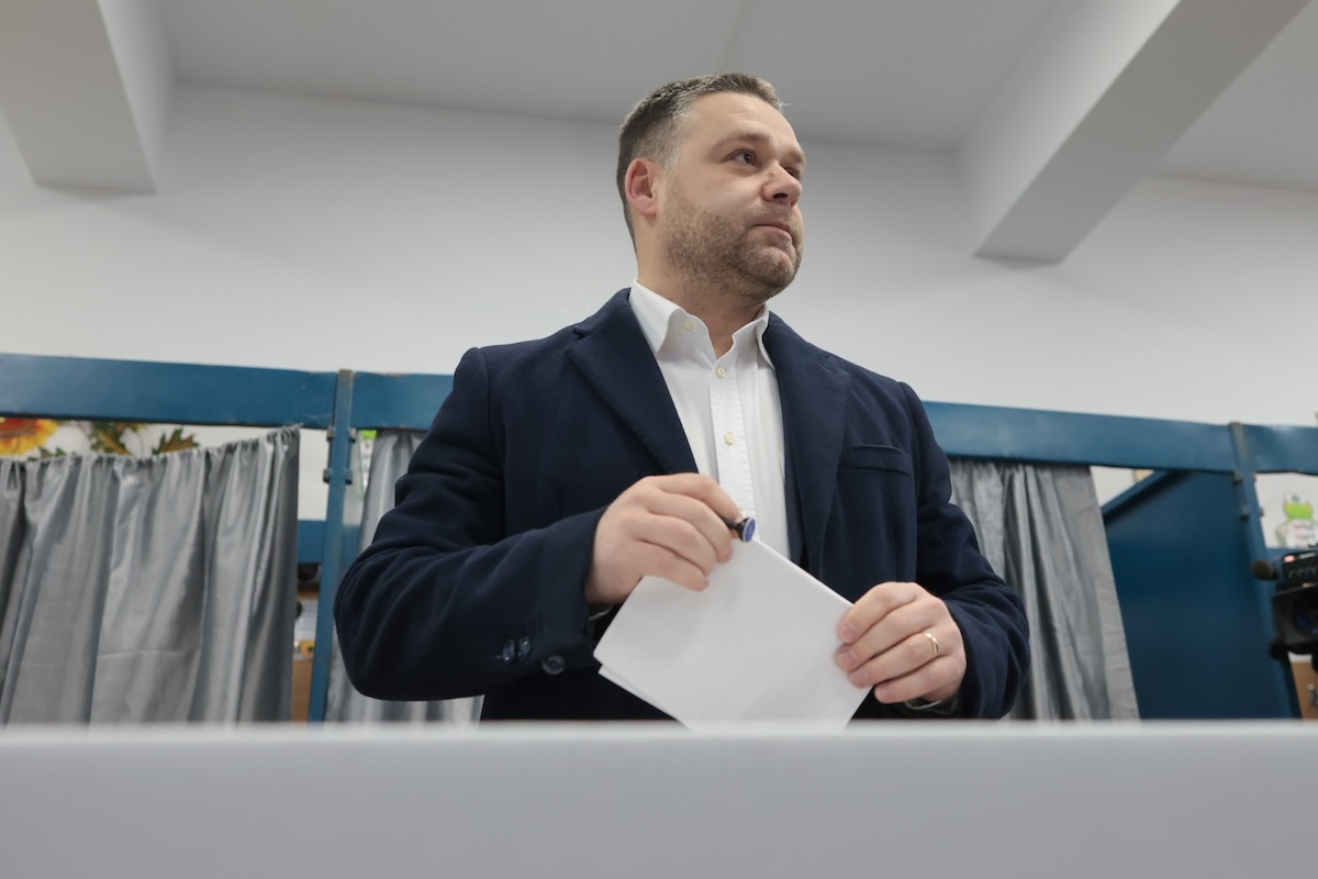 Rezultate finale alegeri București 2025: Ciprian Ciucu a câștigat detașat Primăria Capitalei cu peste 36% din voturi|Foto: Inquam Photos / George Călin