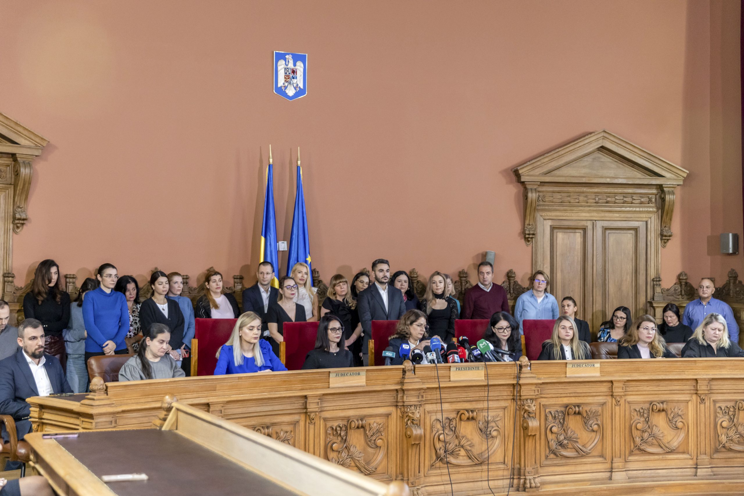 Conferința susținută de conducerea Curții de Apel Bucuresti