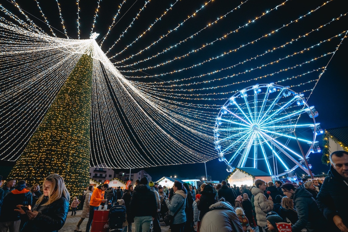 Cetățenii sunt așteptați să petreacă Revelionul la Winter Dream Florești | Foto: Facebook
