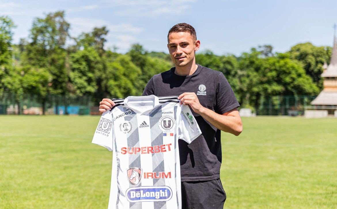 Andrei Blejdea // Foto: FC Universitatea Cluj Facebook