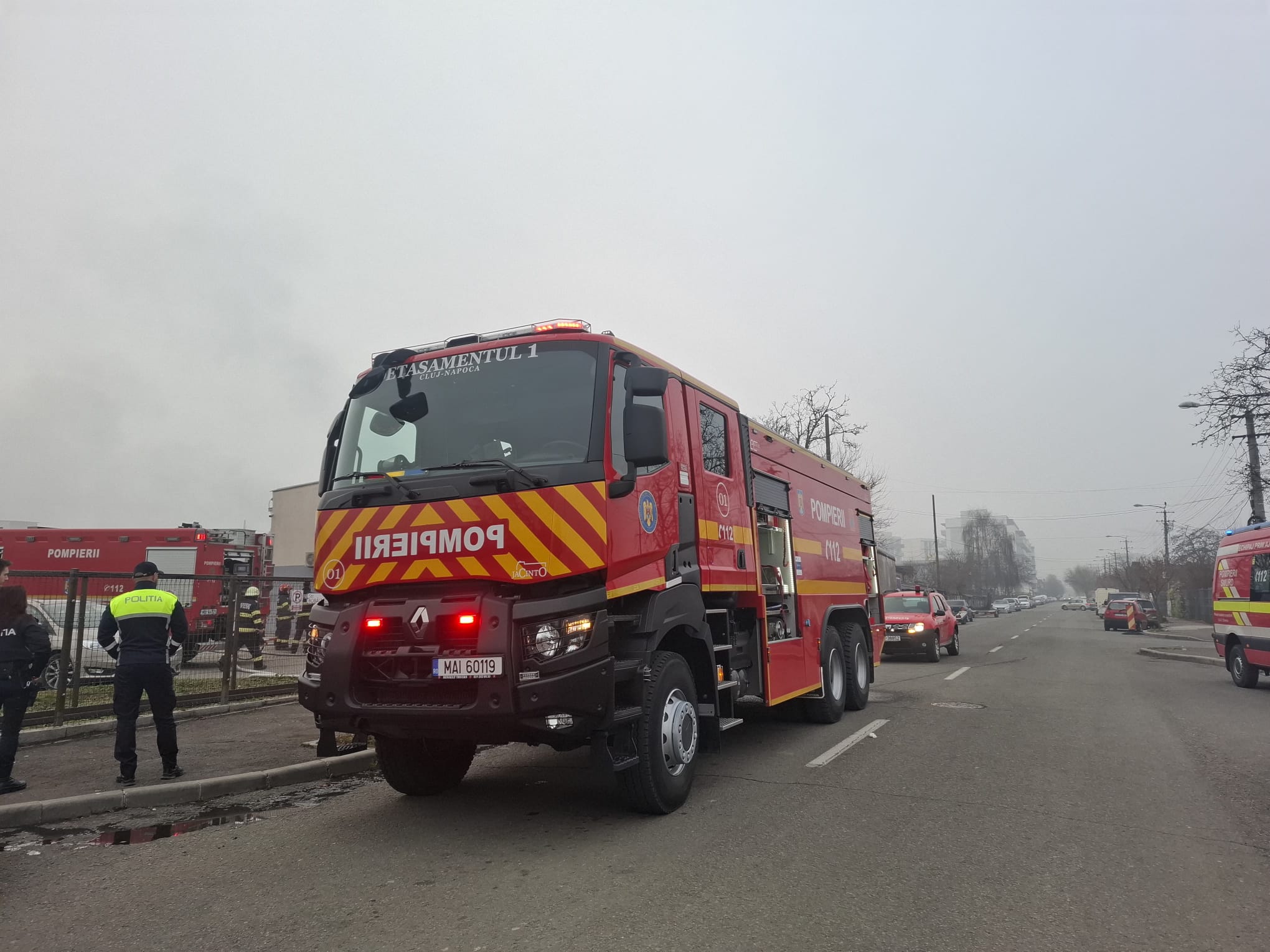 ISU Cluj a închis un spațiu folosit de o firmă în județ din cauza probemelor de securitate în caz de incendiu | Foto: ISU Cluj / Fotografie ilustrativă