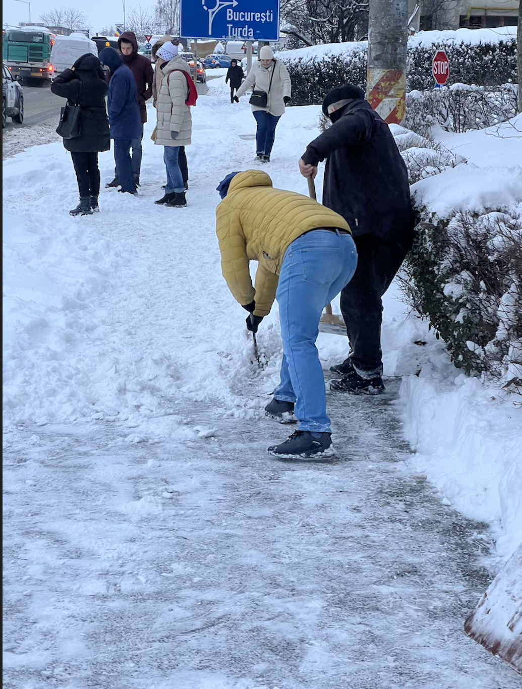 A nins serios la Cluj