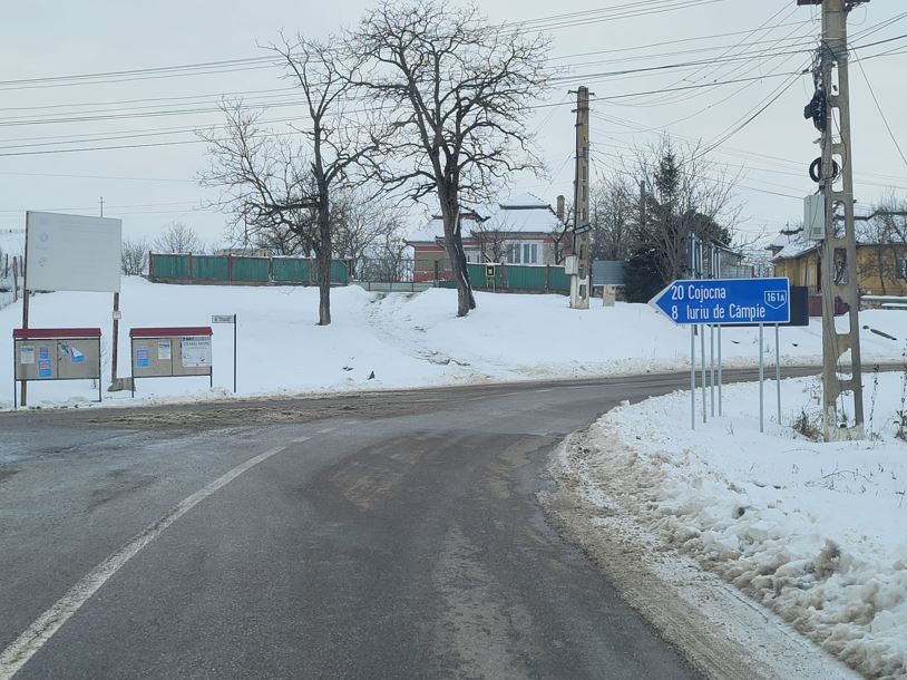 Circulație în condiții de iarnă pe drumurile județene din Cluj: Șoferii