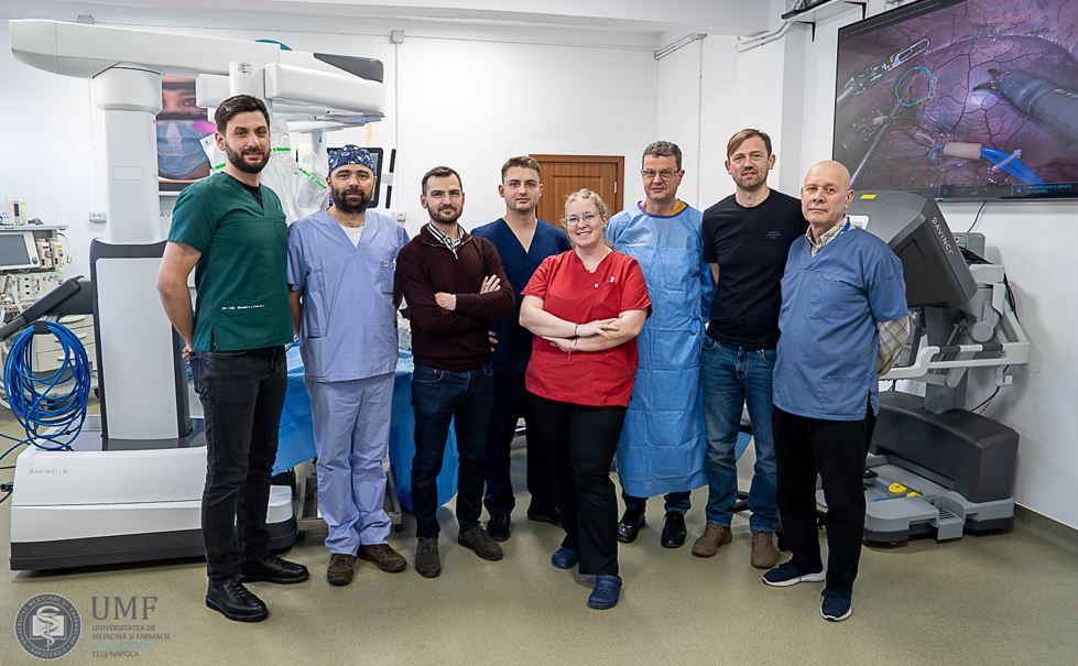 Premieră pentru România: UMF Cluj lansează primul curs de chirurgie robotică urologică|Foto: UMF Iuliu Hatieganu Cluj-Napoca