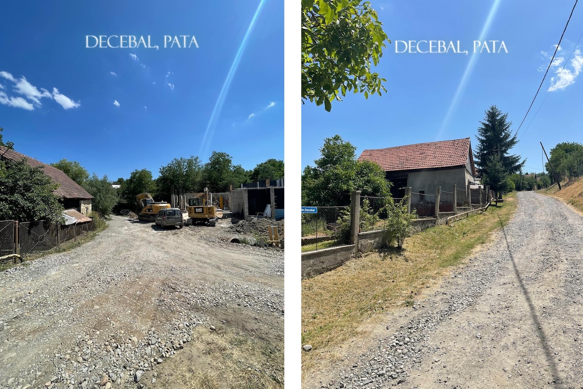 Modernizarea străzii Decebal din Pata