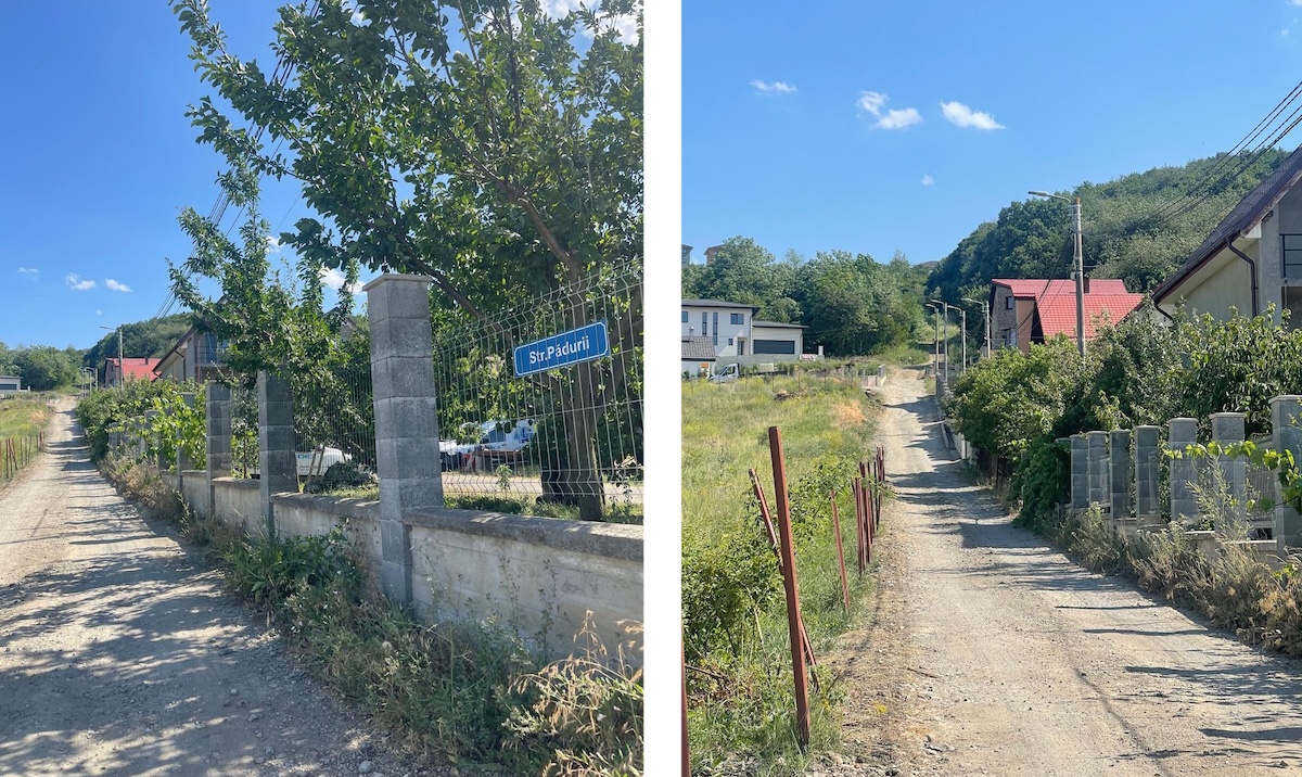 Modernizarea străzii Pădurii din Dezmir