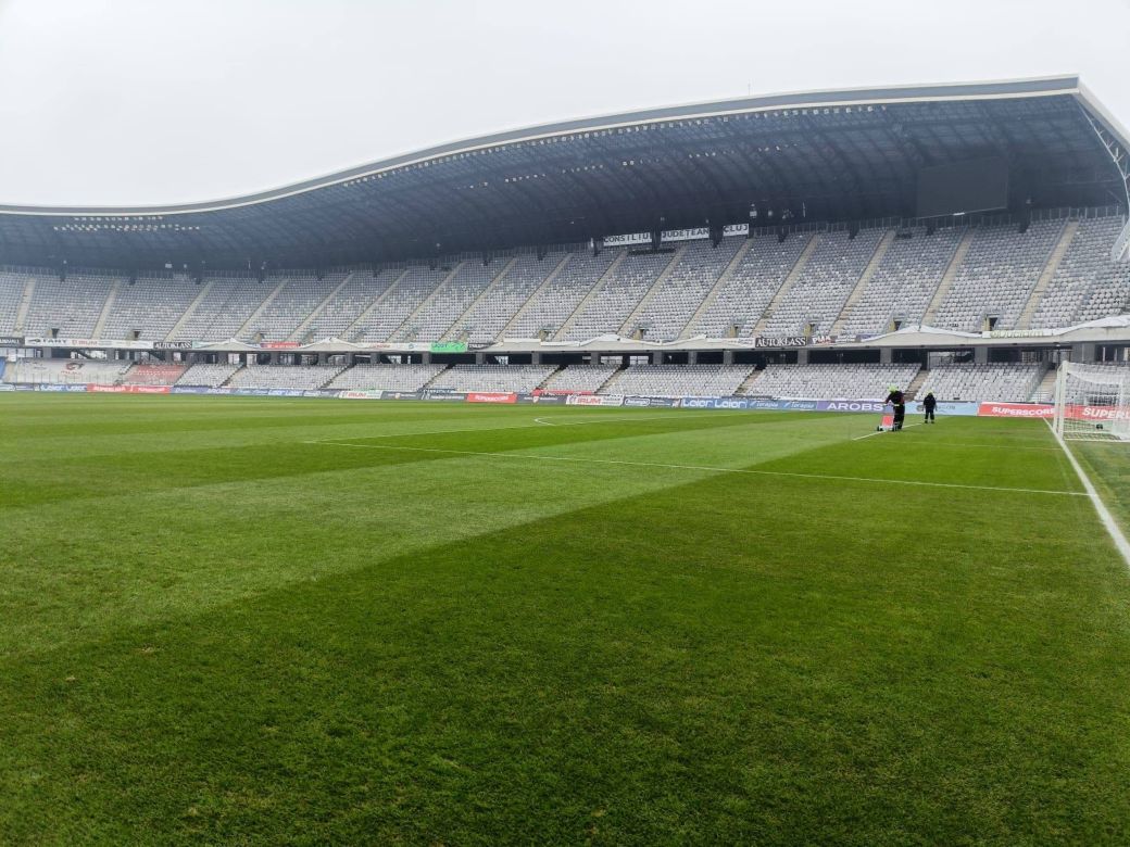 Gazon Cluj Arena / Foto: Alin Tișe Facebook