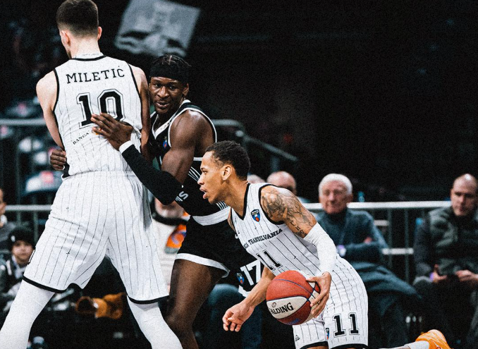 U-BT Cluj-Napoca nu a reușit să „spargă” ghinionul în duelurile cu Partizan Belgrad | Foto: U-BT Cluj-Napoca- Facebook