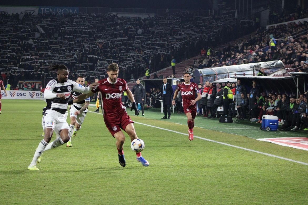 CFR Cluj a câștigat derby-ul Clujului / Foto: Mădălina IVAN/monitorulcj.ro