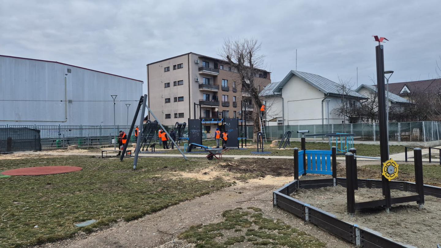 Parcul Central din Apahida va fi temporar închis