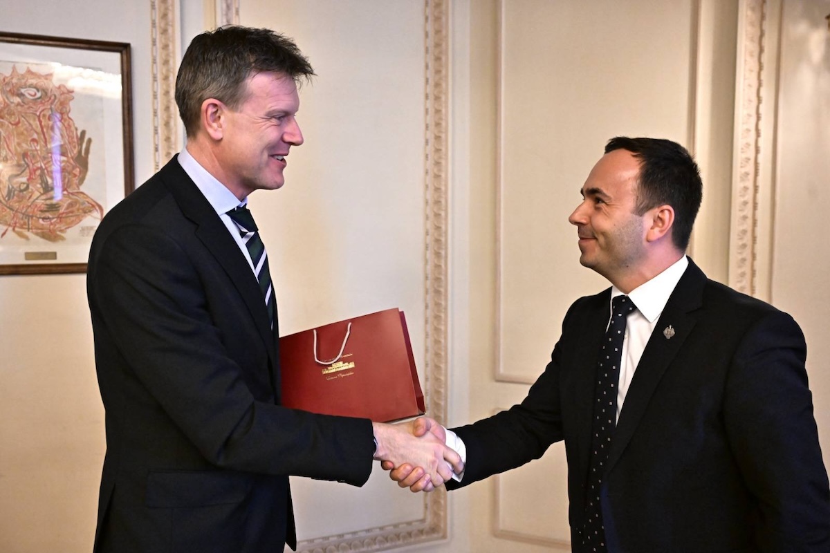 Deputatul clujea Ovidiu Cîmpean (dreapta)