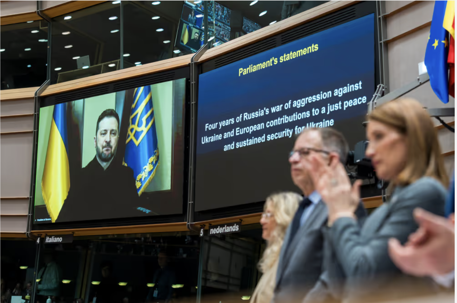 Parlamentul European sprijină ferm Ucraina