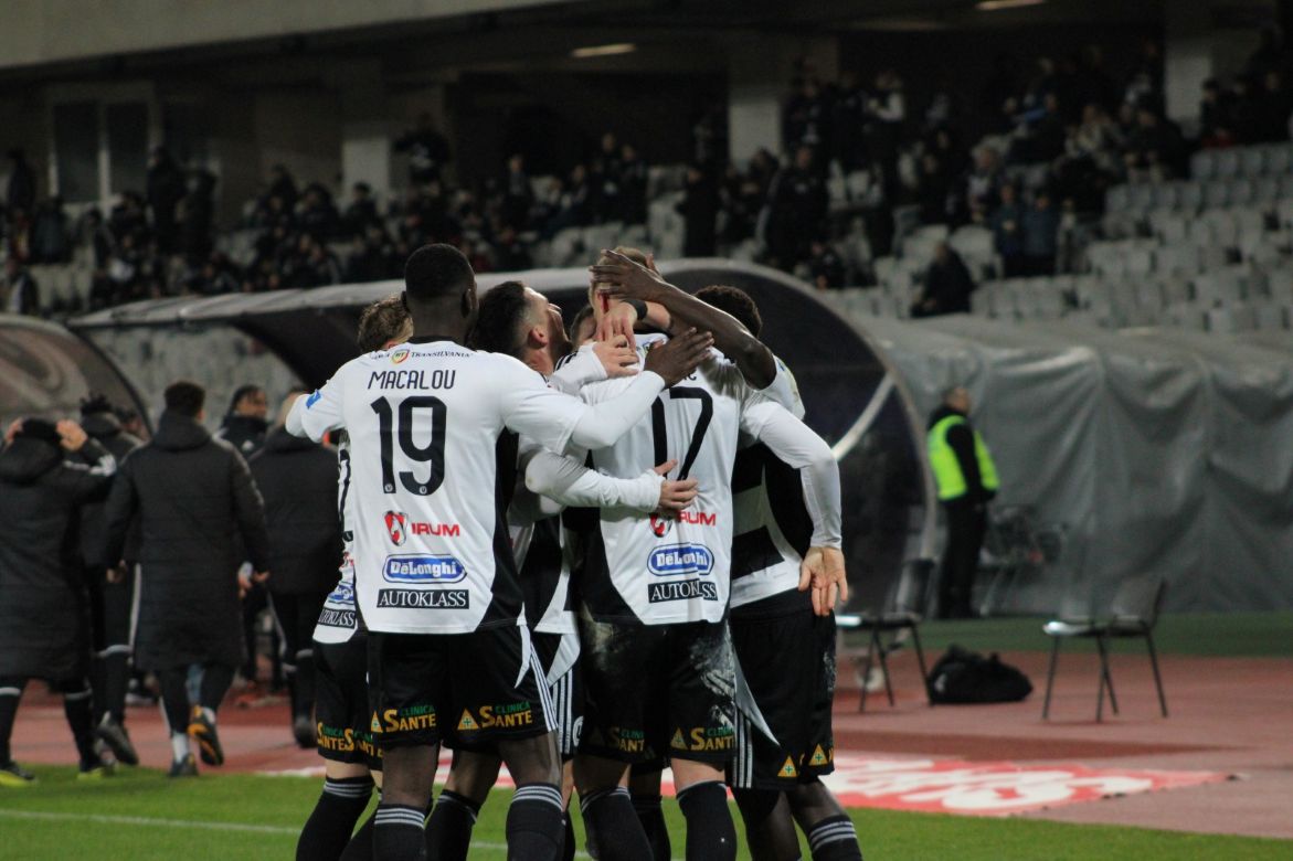 „U” Cluj s-a calificat în play-off / Foto: Mădălina IVAN