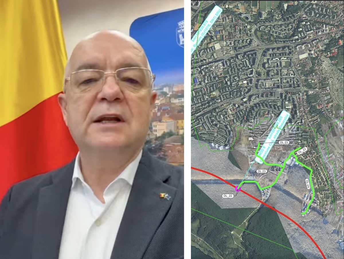 Peste 43 mil. euro costă drumurile care vor lega municipiul Cluj-Napoca de centura metropolitană | Foto: Captură video Facebook