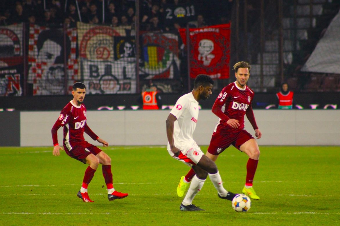 CFR Cluj a câștigat meciul cu Dinamo / Foto: Mădălina IVAN